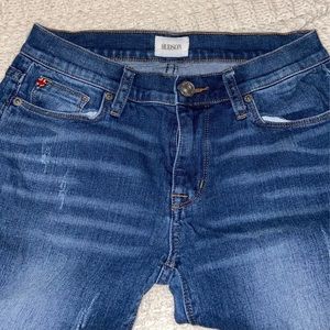 Hudson Mid rise Skinny jeans